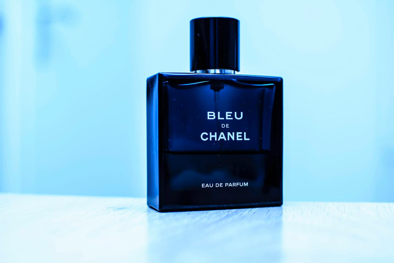 Placeholder photograph of a boxed perfume
