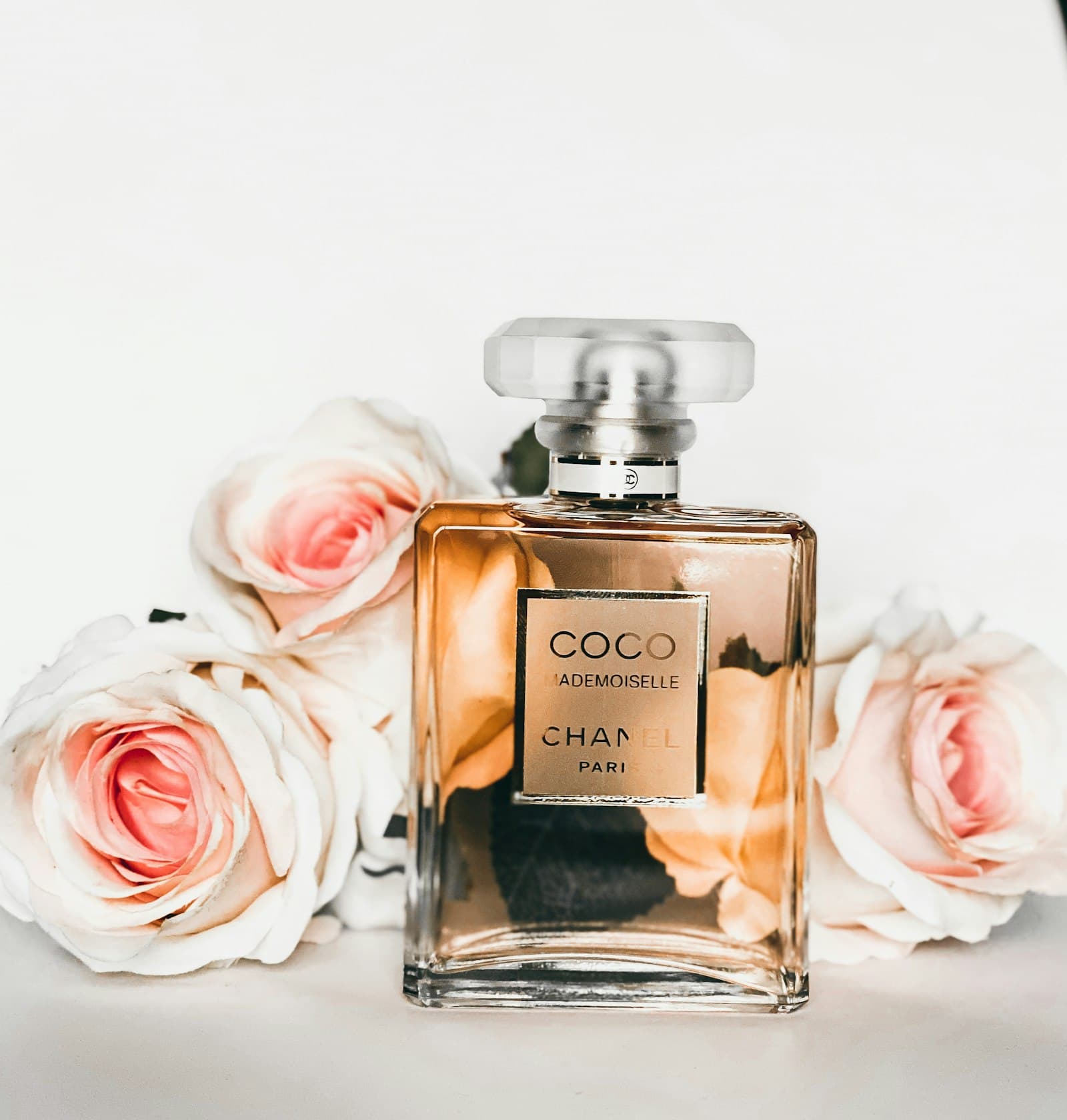 Placeholder photograph of a vanity perfume still life